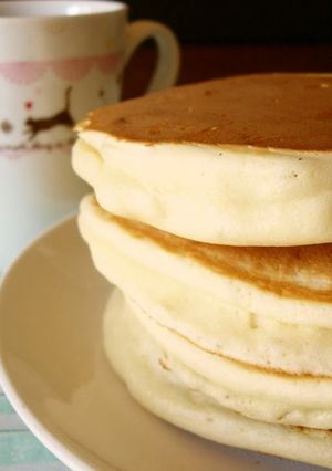 A picture of Super Easy Egg-free Pancakes.