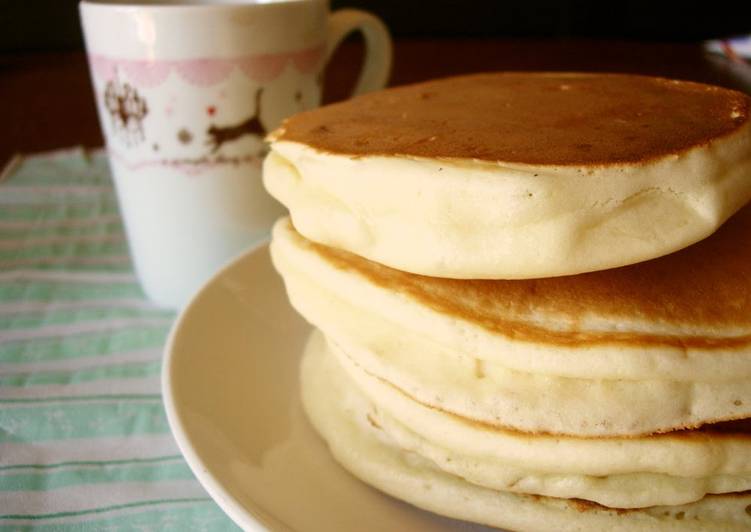 Easiest Way to Make Homemade Super Easy Egg-free Pancakes