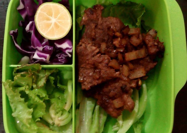 Resep Steak Daging Diet Mayo H1 Dinner Oleh Yustina