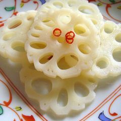 A picture of One Pot Recipe! Pickled Lotus Root for Osechi!.