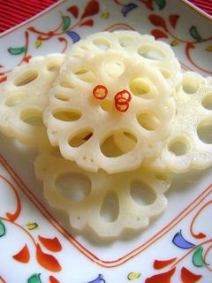 A picture of One Pot Recipe! Pickled Lotus Root for Osechi!.