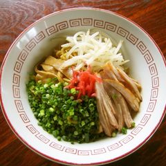 A picture of Super Rich Abura-Soba!! (Ramen Noodles with Oil Based Sauce).