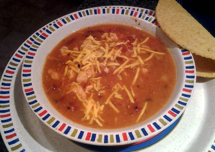 Recipe of Award-winning Crockpot taco soup