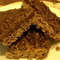 A picture of " Chocolate Dipped Granola Bars ".
