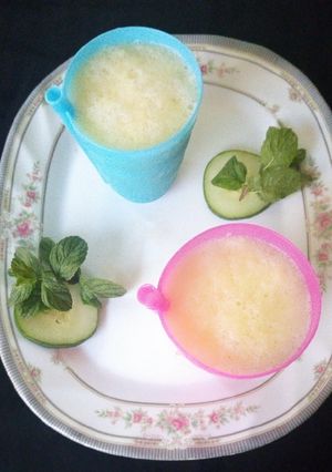 A picture of Orange drink.