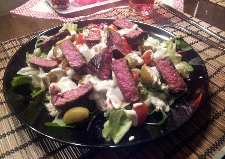 Steak salad