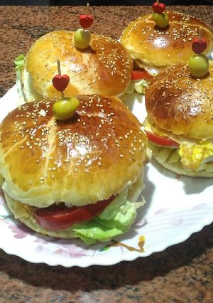 صورة لوصفة همبرغر