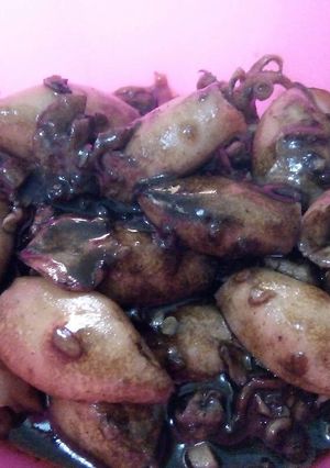 Foto resep Cumi hitam manis asam