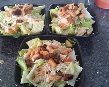 Fast Cooking Methods Chicken ceasar salad Savory Delicious