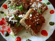A picture of besan dhokla
