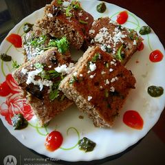 Ragi Oats Dhokla A picture of Ragi Oats Dhokla.