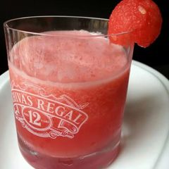 Watermelon With Peach Liqueur A picture of Watermelon With Peach Liqueur.