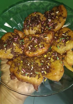 Foto resep Bakwan pisang meses