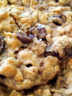 A picture of Chocolate Lovers Chewy Oatmeal Cookies, Cookie..