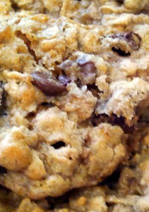 A picture of Chocolate Lovers Chewy Oatmeal Cookies, Cookie..