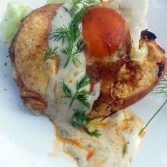 A picture of Spicy Buttered Egg Sandwich.