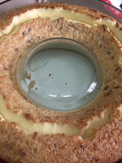 Una foto de Tarta mousse de queso crema 🍰🧀
