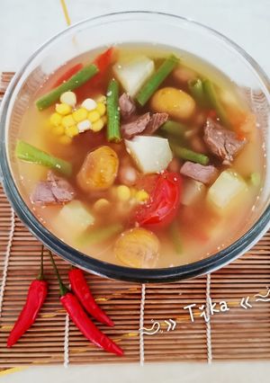 Foto resep 63. Sayur Asem Kuah Daging