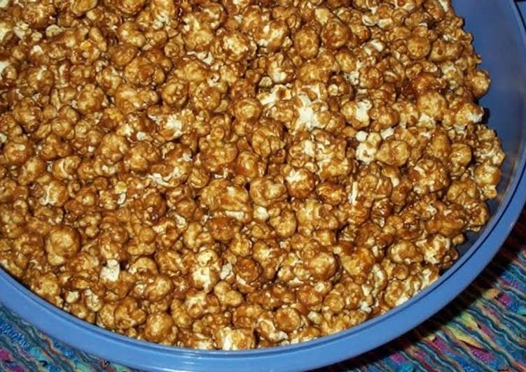 Simple Way to Prepare Homemade Nan&#39;s Caramel Corn