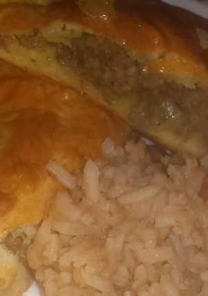A picture of Jamaican Beef Patties.