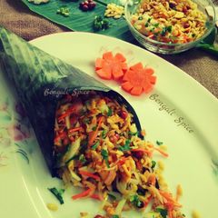 A picture of Moothia Chaat (my fusion) 🍛.