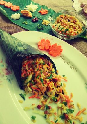 A picture of Moothia Chaat (my fusion) 🍛.