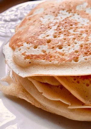Hình của món 💚 Bánh Pancake Đơn Giản Với Các Nguyên Liệu Cơ Bản.
