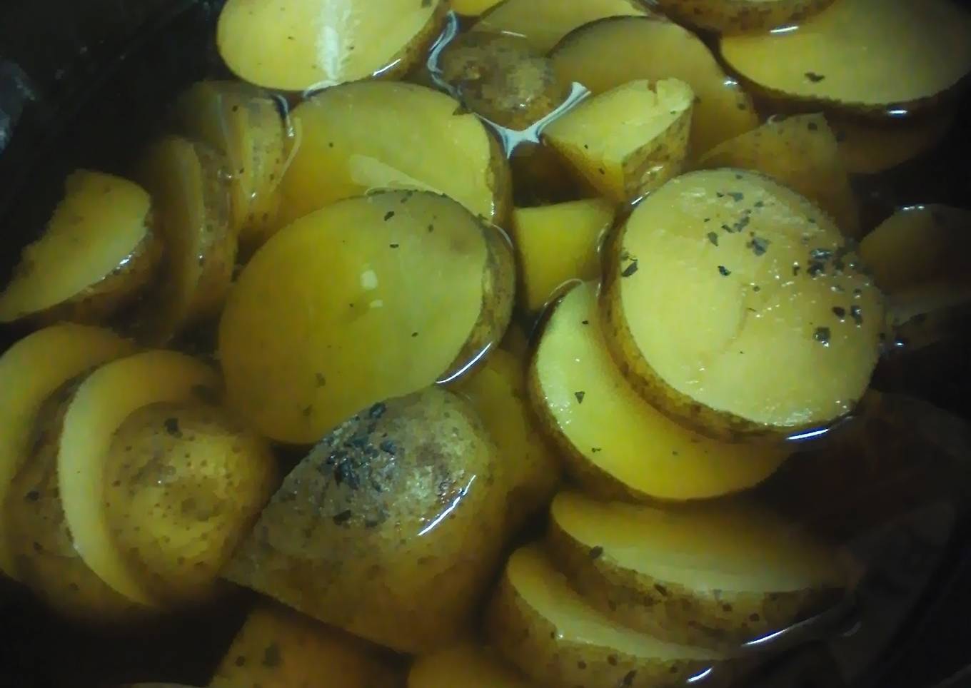 Crock pot potatoes