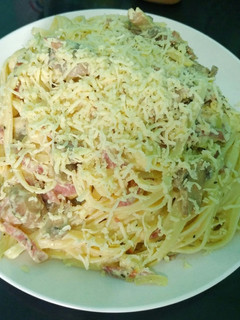 Foto resep Fettuccine Carbonara Simple untuk Pemula