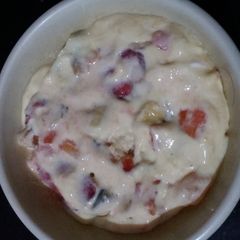 A picture of Fruit Custard.