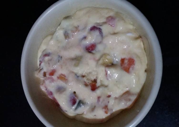 Easiest Way to Make Quick Fruit Custard