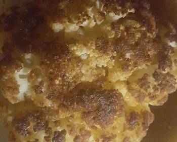 The New Way Making Recipe Whole roasted cauliflower Delicious Perfect