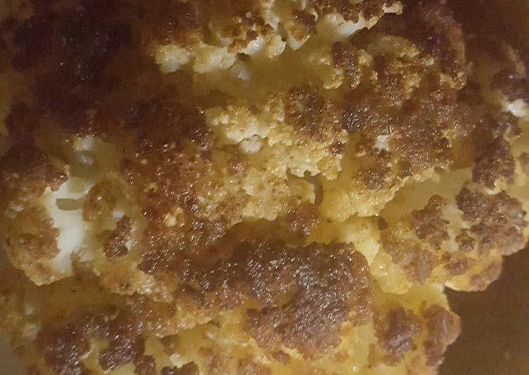 Recipe of Homemade Whole roasted cauliflower