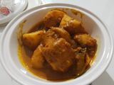 নিরামিষ আলুর দম