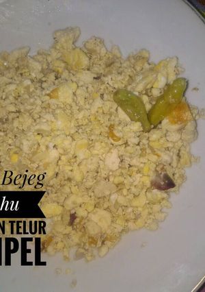 Foto resep Orek Bejeg Tahu dengan Telur Simpel