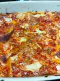 Lasagnes aux tomates et mozzarella di buffala