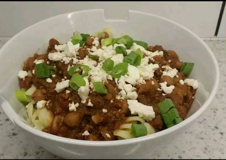 Recipe of Super Quick Homemade Slow Cooker Greek Chili