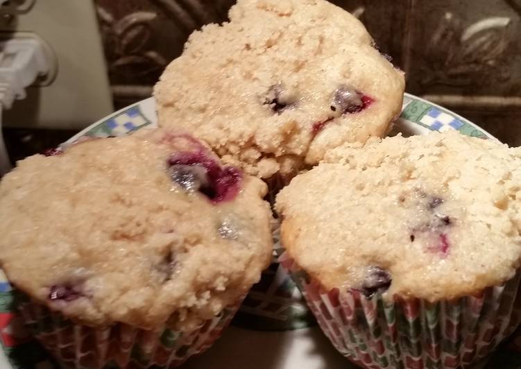 Blueberry Muffins Fit for a King