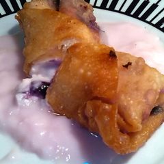 A picture of Egg roll berry blitz.