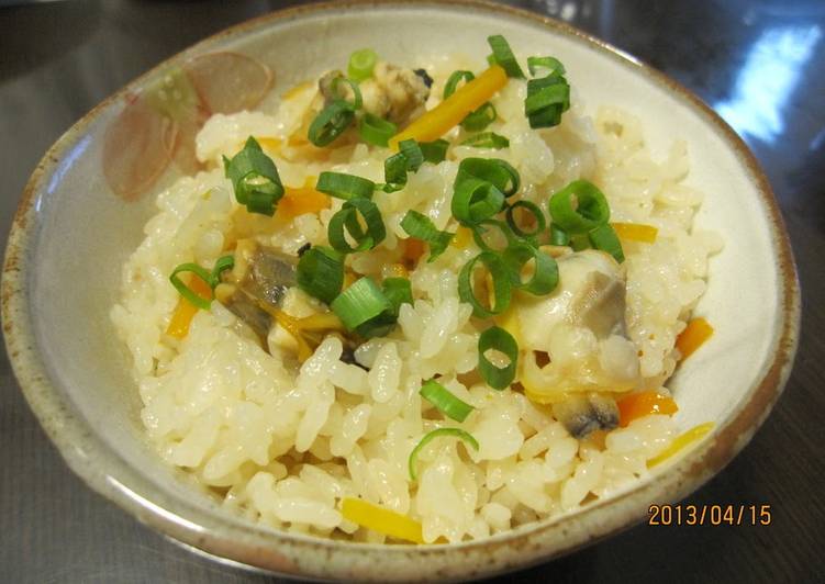 Easiest Way to Prepare Homemade Manila Clam Rice