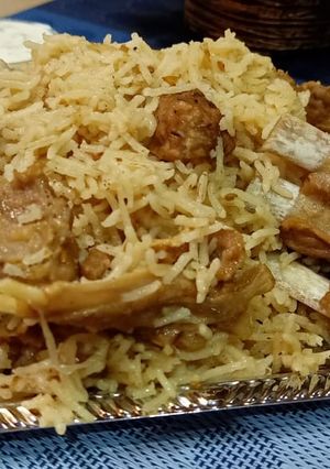 A picture of Special mutton yakhni pulao recipe.