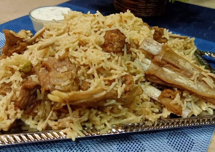 Steps to Make Ultimate Special mutton yakhni pulao recipe