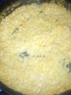 A picture of Fried Creamed Corn.