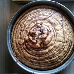 A picture of Zebra Cake.