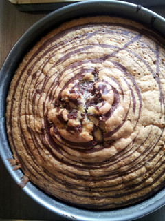 A picture of Zebra Cake.