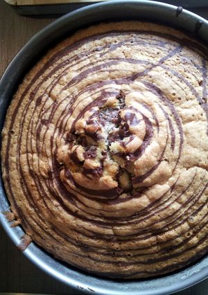 A picture of Zebra Cake.