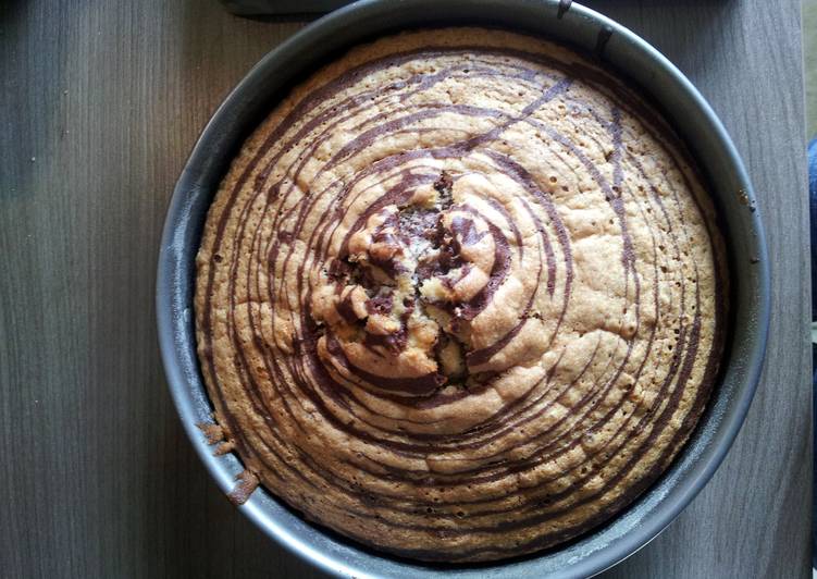 Easiest Way to Prepare Perfect Zebra Cake