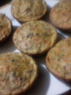 Una foto de Tortitas de zanahoria carne y calabaza