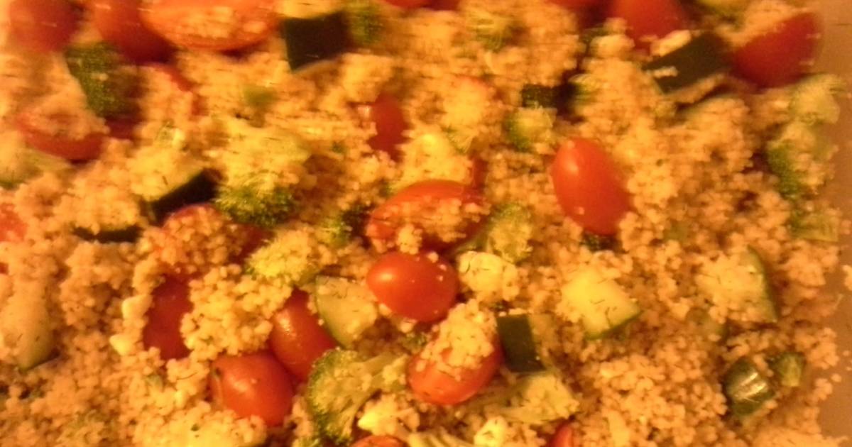 Couscous pasta salad Recipe by quickster6243 Cookpad