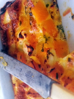 A picture of Pumpkin and Feta Bake.